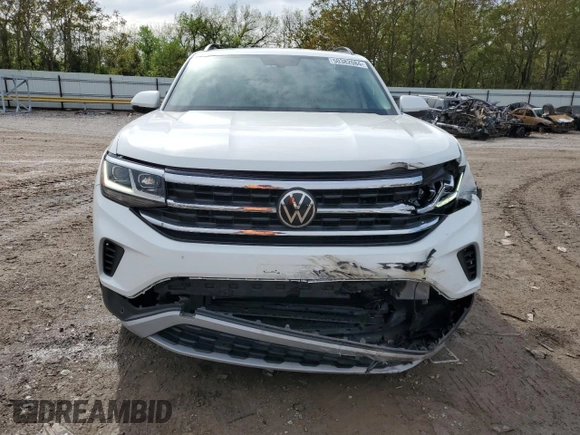 2021 Volkswagen Atlas SE with VIN 1V2JP2CAXMC558313, listed as a Copart auction lot 50382084 with 55,361 mi miles and Salvage title. Bid and sale history available at DreamBid. Image 5.
