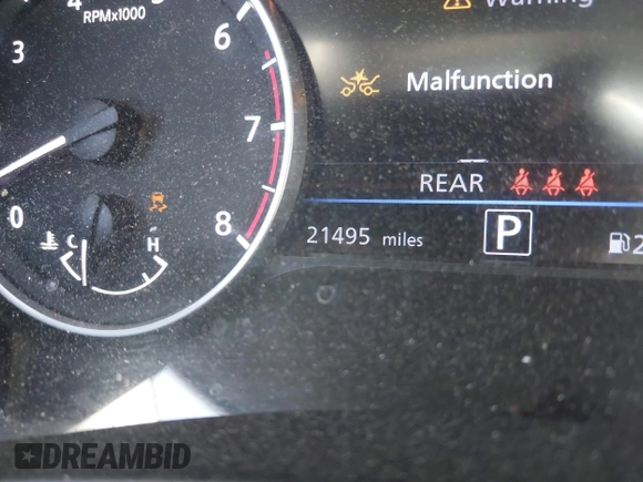 2023 Nissan Sentra SV with VIN 3N1AB8CV2PY276039, listed as a IAAI auction lot 42074619 with 21,495 mi miles and . Bid and sale history available at DreamBid. Image 15.