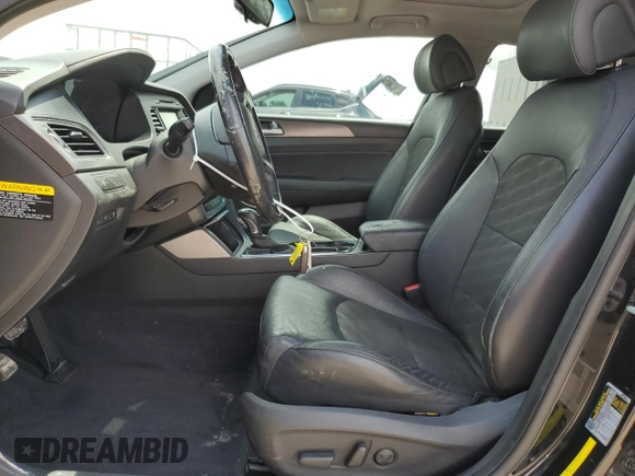 2016 Hyundai Sonata Sport with VIN 5NPE34AF0GH398492, listed as a Copart auction lot 55411575 with 103,736 mi miles and Salvage Title. Bid and sale history available at DreamBid. Image 7.