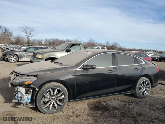 2020 Chevrolet Malibu RS with VIN 1G1ZG5ST0LF106420, listed as a Copart auction lot 41529515 with 102,338 mi miles and Salvage Title. Bid and sale history available at carsss.com. Image 1.