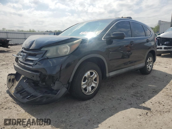 2014 Honda CR-V LX with VIN 2HKRM3H34EH510910, listed as a Copart auction lot 53793595 with 158,613 mi miles and Salvage Title. Bid and sale history available at carsss.com. Image 1.