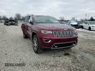 2020 Jeep Grand Cherokee Overland with VIN 1C4RJFCG2LC327390, listed as a Copart auction lot 45600615 with 121,504 mi miles and Salvage Title. Bid and sale history available at carsss.com. Image 12.
