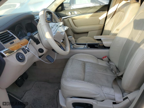 2010 Lincoln MKS with VIN 1LNHL9DR6AG609332, listed as a Copart auction lot 76629434 with 212,152 mi miles and Salvage Title. Bid and sale history available at carsss.com. Image 7.
