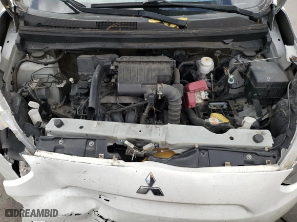 2015 Mitsubishi Mirage DE with VIN ML32A3HJ1FH046423, listed as a Copart auction lot 51739975 with 112,287 mi miles and Salvage Title. Bid and sale history available at carsss.com. Image 12.