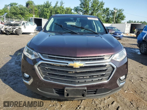 2020 Chevrolet Traverse LT with VIN 1GNERHKW7LJ215828, listed as a Copart auction lot 61087665 with 49,557 mi miles and Salvage title. Bid and sale history available at DreamBid. Image 5.