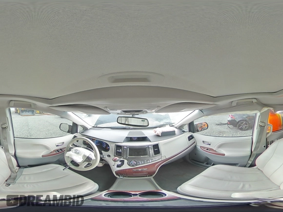 2012 Toyota Sienna XLE AAS with VIN 5TDYK3DC1CS279236, listed as a Copart auction lot 63329165 with 143,937 mi miles and Salvage title. Bid and sale history available at DreamBid. Image 15.