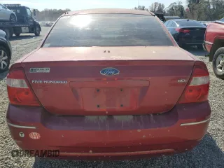 2006 Ford Five Hundred SEL with VIN 1FAHP241X6G157330, listed as a Copart auction lot 78187144 with 0 mi miles and Non Repairable. Bid and sale history available at carsss.com. Image 6.
