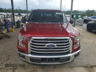 2015 Ford F-150 XL with VIN 1FTEW1CP3FFA62176, listed as a Copart auction lot 55364185 with 129,519 mi miles and Salvage title. Bid and sale history available at DreamBid. Image 5.