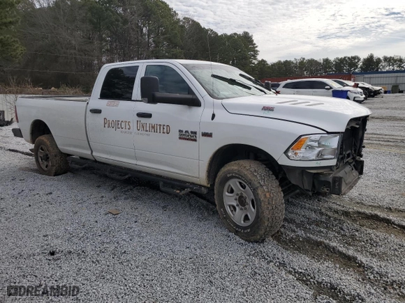 2018 Ram 2500 Tradesman with VIN 3C6UR5HJXJG216895, listed as a Copart auction lot 41732705 with 154,402 mi miles and Salvage Title. Bid and sale history available at carsss.com. Image 4.