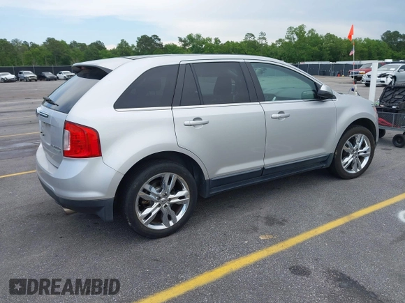 2012 Ford Edge Limited with VIN 2FMDK3K97CBA32533, listed as a IAAI auction lot 42115541 with 183,649 mi miles. Bid and sale history available at carsss.com. Image 4.