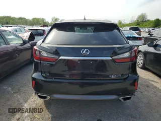2017 Lexus RX with VIN 2T2BZMCA3HC127316, listed as a Copart auction lot 49983374 with 0 mi miles and Salvage Title. Bid and sale history available at carsss.com. Image 6.