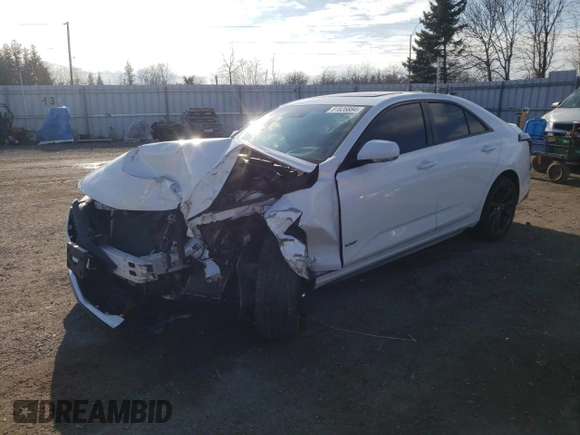 2021 Cadillac CT4 V-Series z VIN 1G6DH5RL4M0133177, wystawiony jako Copart lot #81826884 z przebiegiem 66 328 mil mil oraz Szkoda całkowita • Salvage title. Historia ofert i sprzedaży dostępna na DreamBid. Obrazek 1.