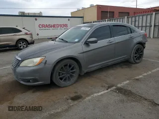 2013 Chrysler 200 Touring with VIN 1C3CCBBG7DN728325, listed as a Copart auction lot 49140235 with 132,460 mi miles and Salvage Title. Bid and sale history available at carsss.com. Image 1.
