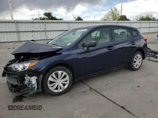 2020 Subaru Impreza z VIN 4S3GTAB69L3730778, wystawiony jako Copart lot #55090015 z przebiegiem 61 178 mil mil oraz Szkoda całkowita • Salvage title. Historia ofert i sprzedaży dostępna na DreamBid. Obrazek 1.