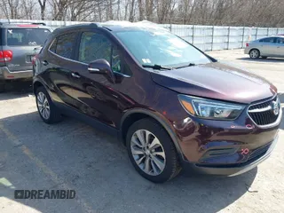 2017 Buick Encore Preferred with VIN KL4CJESB9HB056518, listed as a IAAI auction lot 41745360 with 133,061 mi miles. Bid and sale history available at carsss.com. Image 1.