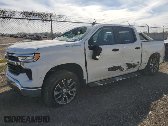 2023 Chevrolet Silverado 1500 LT with VIN 3GCPACEK3PG250460, listed as a Copart auction lot 41541585 with Not Provided miles and Clean Title. Bid and sale history available at DreamBid. Image 1.