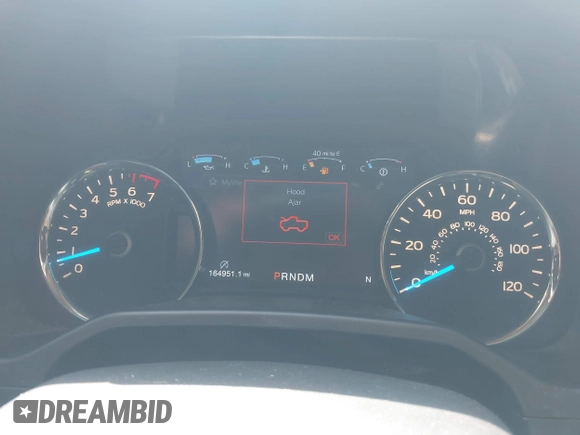 2017 Ford F-150 XL with VIN 1FTEW1EG2HFA40301, listed as a IAAI auction lot 42668834 with 164,951 mi miles and . Bid and sale history available at DreamBid. Image 7.