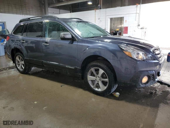 2014 Subaru Outback 2.5i Limited with VIN 4S4BRCPC7E3315590, listed as a Copart auction lot 43018345 with 276,296 mi miles and Salvage Title. Bid and sale history available at carsss.com. Image 4.