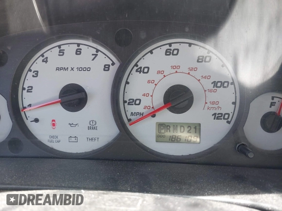 2002 Ford Escape XLT Choice with VIN 1FMYU04122KB95970, listed as a IAAI auction lot 42676851 with 186,109 mi miles and . Bid and sale history available at DreamBid. Image 7.