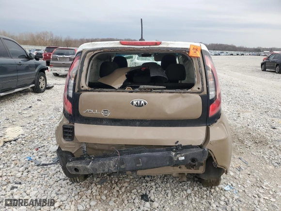 2015 Kia Soul with VIN KNDJN2A28F7215367, listed as a Copart auction lot 53406485 with 0 mi miles and Clean Title. Bid and sale history available at carsss.com. Image 6.