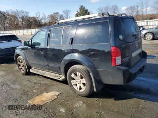 2005 Nissan Pathfinder SE with VIN 5N1AR18U65C739432, listed as a Copart auction lot 85381234 with 194,978 mi miles and Salvage Title. Bid and sale history available at carsss.com. Image 2.
