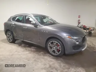 2017 Maserati Levante with VIN ZN661XUS5HX232901, listed as a Copart auction lot 62408945 with Not provided miles and Salvage title. Bid and sale history available at DreamBid. Image 4.