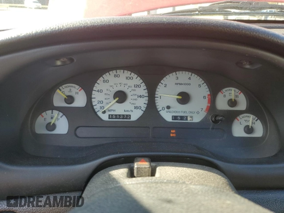 1994 Ford Mustang with VIN 1FALP42D4RF195570, listed as a Copart auction lot 45666145 with 151,372 mi miles and Clean title. Bid and sale history available at DreamBid. Image 9.