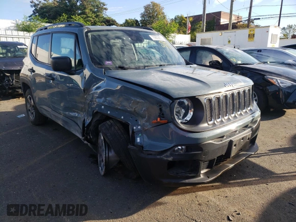 2018 Jeep Renegade Sport z VIN ZACCJBAH4JPH17653, wystawiony jako Copart lot #70903603 z przebiegiem 61 157 mil mil oraz . Historia ofert i sprzedaży dostępna na DreamBid. Obrazek 4.