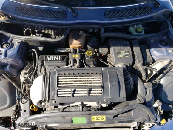 2007 MINI Cooper Convertible S with VIN WMWRH33547TL93855, listed as a Copart auction lot 78313133 with 130,832 mi miles and Salvage Title. Bid and sale history available at carsss.com. Image 11.