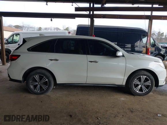 2017 Acura MDX with VIN 5FRYD4H39HB016948, listed as a IAAI auction lot 41886584 with 100,853 mi miles and . Bid and sale history available at DreamBid. Image 13.