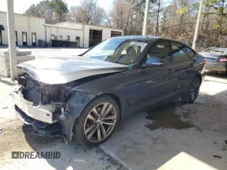 2016 BMW 3 Series Gran Turismo 328i xDrive with VIN WBA8Z5C53GGS37920, listed as a Copart auction lot 46587845 with 115,180 mi miles and Salvage Title. Bid and sale history available at carsss.com. Image 1.