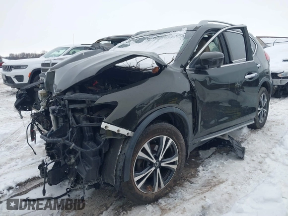 2017 Nissan Rogue SL with VIN 5N1AT2MT0HC813372, listed as a IAAI auction lot 41215661 with 109,101 mi miles and . Bid and sale history available at DreamBid. Image 17.