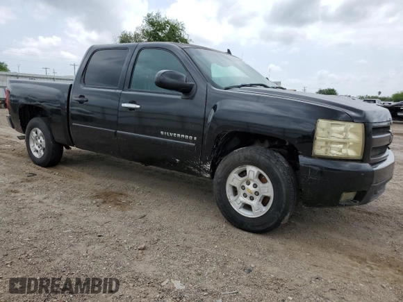 2007 Chevrolet Silverado 1500 1LT with VIN 2GCEC13JX71582713, listed as a Copart auction lot 53910925 with 255,688 mi miles and Salvage Title. Bid and sale history available at DreamBid. Image 4.