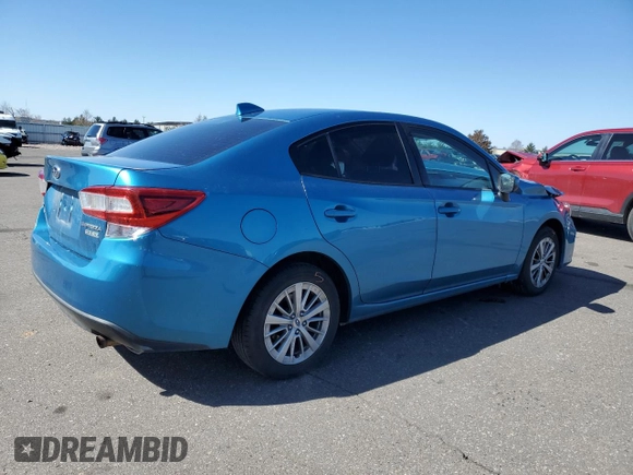 2017 Subaru Impreza Premium z VIN 4S3GKAB66H3606347, wystawiony jako Copart lot #49487925 z przebiegiem 104 199 mil mil oraz Nie do naprawy • Non repairable. Historia ofert i sprzedaży dostępna na DreamBid. Obrazek 3.