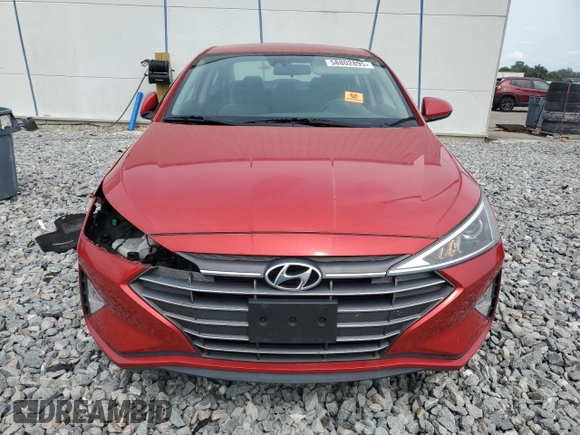 2020 Hyundai Elantra SEL z VIN 5NPD84LF9LH626929, wystawiony jako Copart lot #58802895 z przebiegiem 80 256 mil mil oraz Nie do naprawy • Non repairable. Historia ofert i sprzedaży dostępna na DreamBid. Obrazek 5.