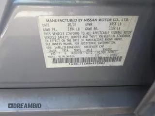 2008 Nissan Altima SE z VIN 1N4BL21E88N436802, wystawiony jako IAAI lot #42197865 z przebiegiem 173 898 mil mil oraz . Historia ofert i sprzedaży dostępna na DreamBid. Obrazek 9.