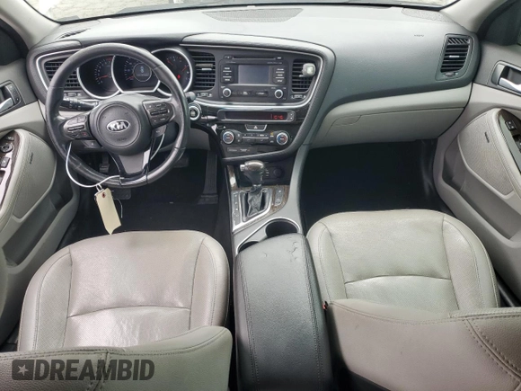 2015 Kia Optima EX with VIN 5XXGN4A73FG428039, listed as a Copart auction lot 66319285 with 207,364 mi miles and Clean title. Bid and sale history available at DreamBid. Image 8.
