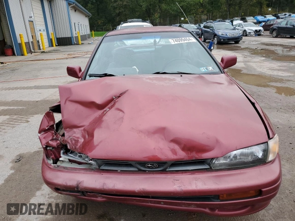 1996 Subaru Impreza with VIN JF1GC4557TH512593, listed as a Copart auction lot 74099464 with 112,437 mi miles and Salvage title. Bid and sale history available at DreamBid. Image 5.
