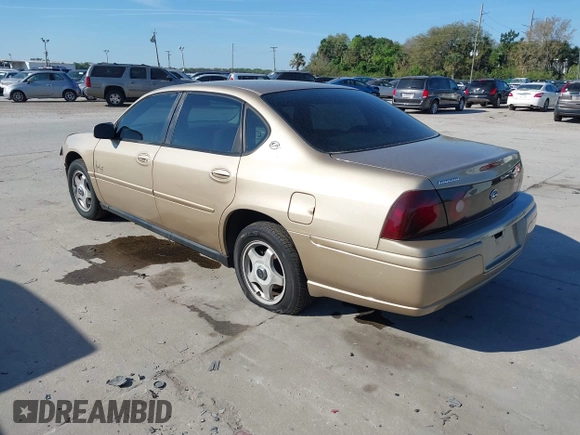 2004 Chevrolet Impala with VIN 2G1WF52E549162936, listed as a IAAI auction lot 41693716 with 192,516 mi miles and . Bid and sale history available at carsss.com. Image 3.
