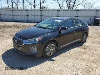 2021 Hyundai Ioniq SE with VIN KMHC65LD9MU247597, listed as a Copart auction lot 47496943 with 15,763 mi miles and . Bid and sale history available at DreamBid. Image 1.