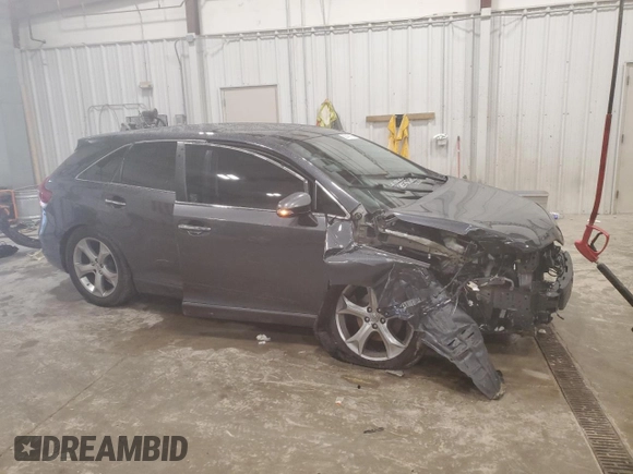 2013 Toyota Venza LE with VIN 4T3BK3BB3DU084576, listed as a Copart auction lot 58440165 with 124,952 mi miles and Non repairable. Bid and sale history available at DreamBid. Image 4.