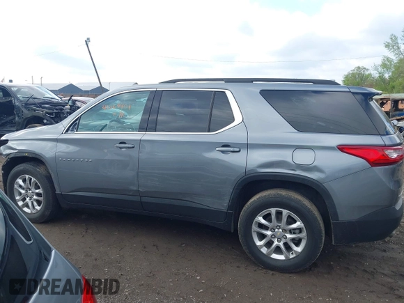 2021 Chevrolet Traverse LT Cloth z VIN 1GNERGKW3MJ157258, wystawiony jako IAAI lot #42169401 z przebiegiem 34 992 mil mil oraz . Historia ofert i sprzedaży dostępna na DreamBid. Obrazek 15.