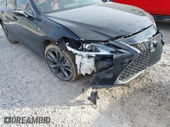 2021 Lexus ES with VIN 58AGZ1B17MU103743, listed as a IAAI auction lot 41163795 with 28,825 mi miles. Bid and sale history available at carsss.com. Image 6.