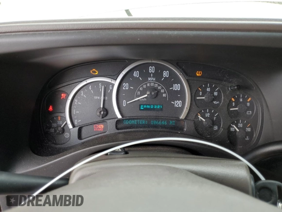 2004 Cadillac Escalade z VIN 1GYEK63N04R309148, wystawiony jako Copart lot #51259085 z przebiegiem 106 646 mil mil oraz Czysty tytuł • Clean title. Historia ofert i sprzedaży dostępna na DreamBid. Obrazek 9.