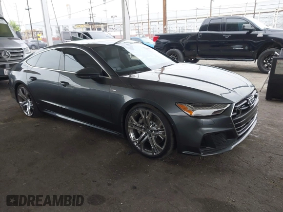2019 Audi A7 Prestige with VIN WAUV2AF25KN022867, listed as a IAAI auction lot 42100910 with 68,735 mi miles and . Bid and sale history available at DreamBid. Image 1.