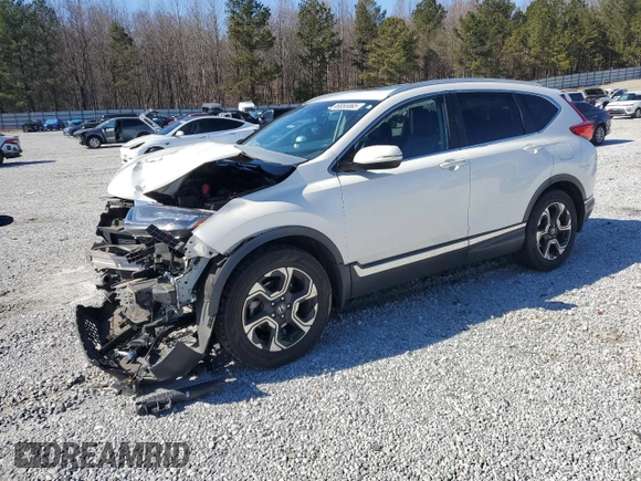 2017 Honda CR-V Touring with VIN 5J6RW1H92HL013979, listed as a Copart auction lot 46055865 with 171,173 mi miles and Salvage Title. Bid and sale history available at carsss.com. Image 1.