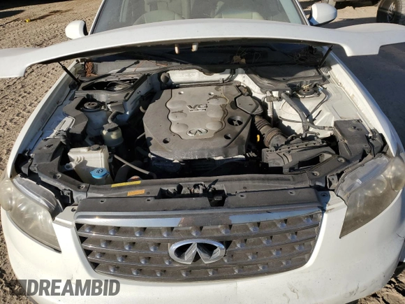 2008 Infiniti FX with VIN JNRAS08U78X101514, listed as a Copart auction lot 76531454 with 145,301 mi miles and Salvage Title. Bid and sale history available at DreamBid. Image 12.