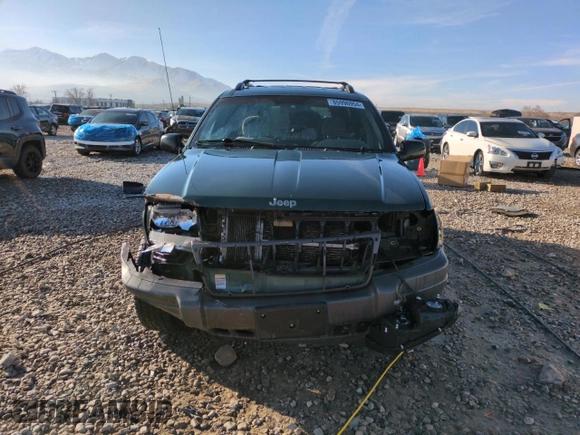 2001 Jeep Grand Cherokee Laredo with VIN 1J4GW48N21C570404, listed as a Copart auction lot 85996954 with 153,838 mi miles and Salvage title. Bid and sale history available at DreamBid. Image 5.