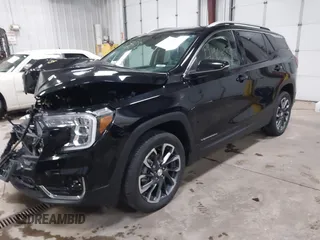 2022 GMC Terrain SLT with VIN 3GKALVEV3NL266222, listed as a IAAI auction lot 41963882 with 27,560 mi miles and . Bid and sale history available at DreamBid. Image 2.