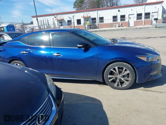 2017 Nissan Maxima SR with VIN 1N4AA6APXHC408764, listed as a IAAI auction lot 41595646 with 117,348 mi miles and . Bid and sale history available at DreamBid. Image 13.